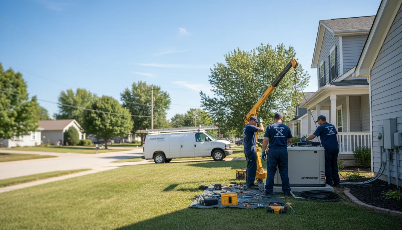 Generator Installation in Galatia, IL near me